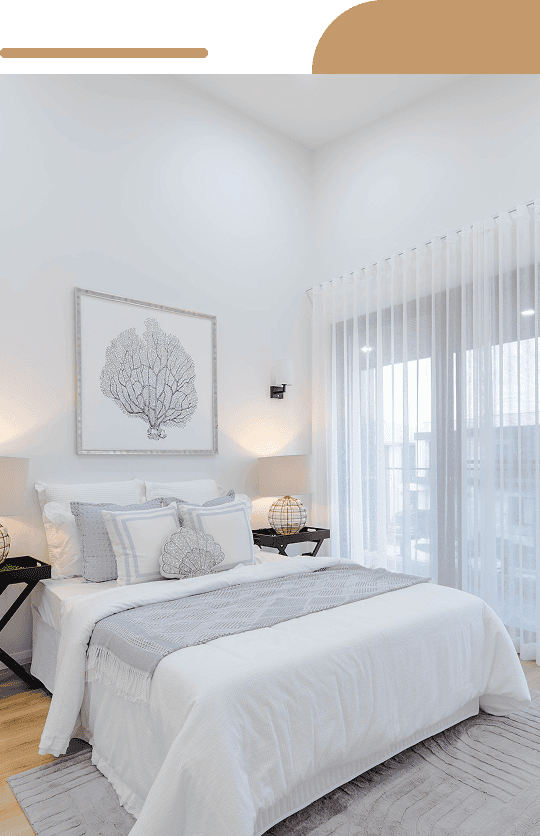 Open space living with natural daylight